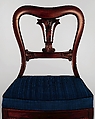Side Chair, Possibly from the Workshop of Duncan Phyfe (American (born Scotland), near Lock Fannich, Ross-Shire, Scotland 1768/1770–1854 New York), Rosewood, ash, and tulip poplar, American